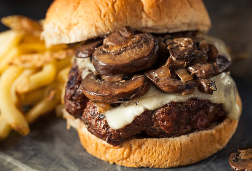 Mushroom Swiss Burger: A Classic with a Gourmet Twist
