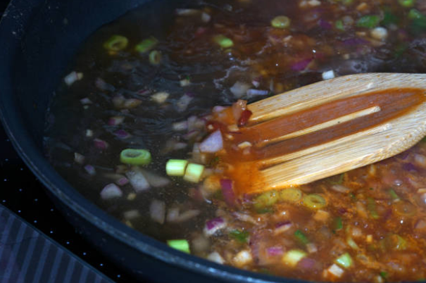 Spicy & Tangy Vegetable Hot-and-Sour Soup