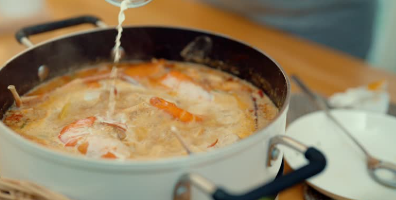 Creamy Shrimp and Corn Chowder with a Kick