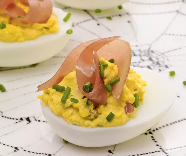 Deviled Eggs With Country Ham: Southern Charm in Every Bite