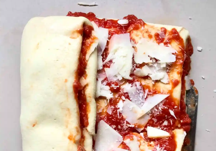 Rustic Sicilian Tomato Scaccia (Stuffed Flatbread)