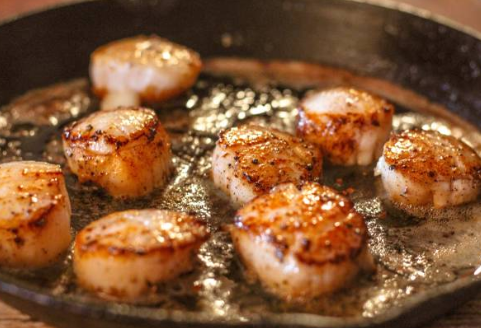 Zesty Seared Scallops with Citrus-Avocado Salad