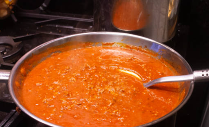 Creamy Italian Pink Sauce with Sausage & Sun-Dried Tomatoes