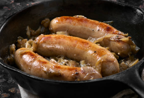 Savory Chicken Italian Sausage with Caramelized Onions