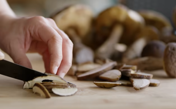 Wild Mushroom Puff Pastry Parcels with Thyme and Gruyère