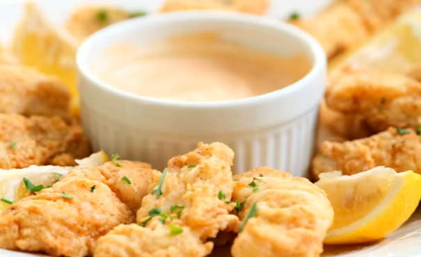 Golden Crispy Buttermilk Fried Pacific Oysters