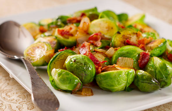 Don Angie–Inspired Spicy Italian Brussels Sprouts