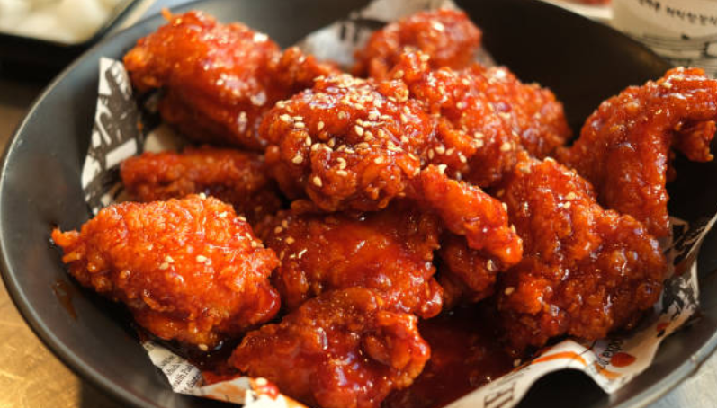 Crispy & Spicy Korean Fried Chicken Bites
