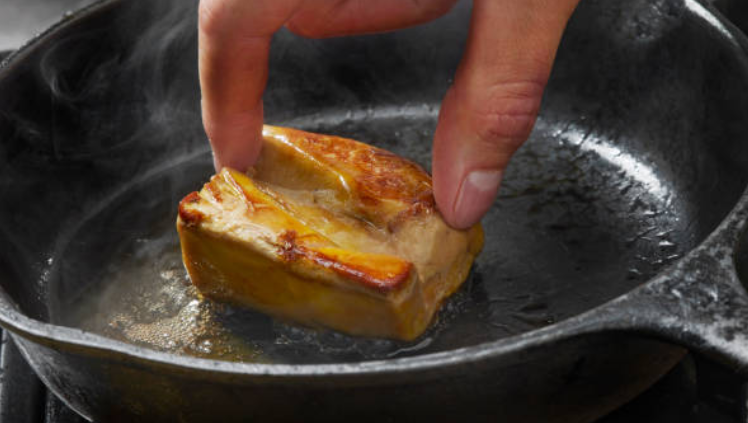 Gourmet Delight: Fancy Foie Gras with Fig Compote and Brioche