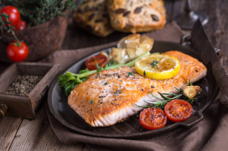 Baked Dijon Salmon