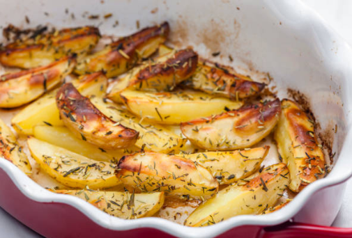 Greek-Style Lemon Potatoes with Garlic and Oregano