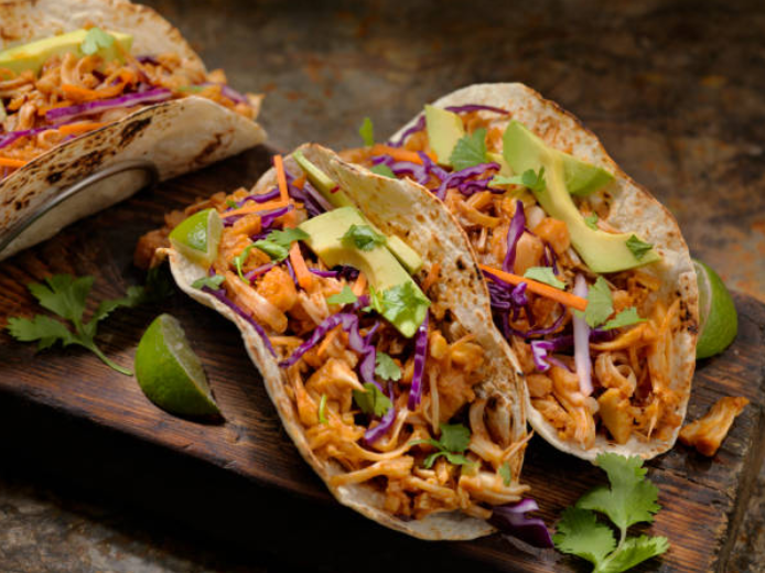 Slow Cooker Chicken Tacos