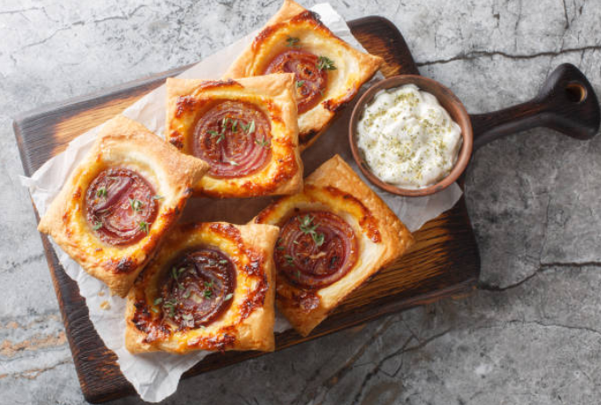 The Secret’s on the Bottom: Irresistible Upside-Down Onion Tarts