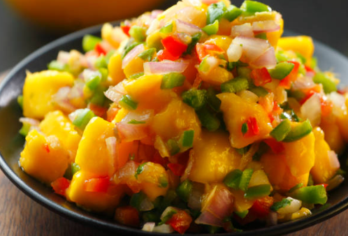 Fresh Roasted Corn, Mango, and Pineapple Relish – A Tropical Sweet-Heat Favorite