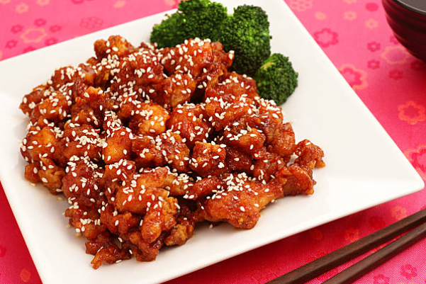 Sticky Sesame Chicken Stir-Fry