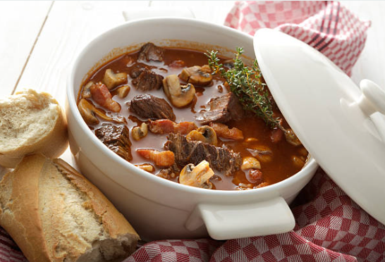 Slow-Simmered Burgundy Beef Stew