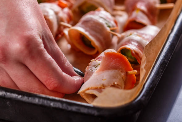 Irresistible Bacon-Wrapped Scallops with a Crispy Finish