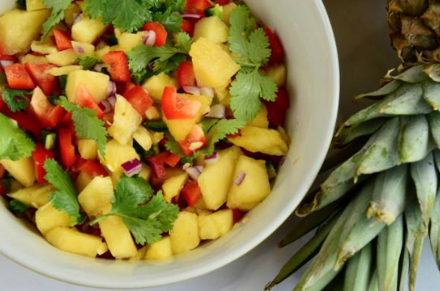 Zesty Skirt Steak with Spicy Pineapple Relish
