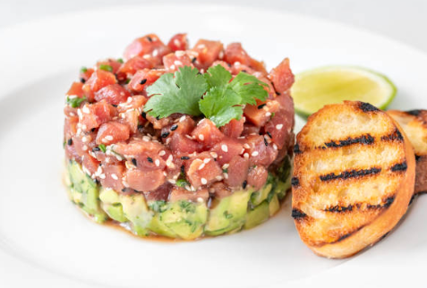 Elegant & Spicy Tuna Tartare