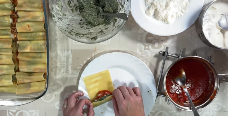 Rolled & Ready: Spinach Lasagna Rolls with Ricotta & Marinara