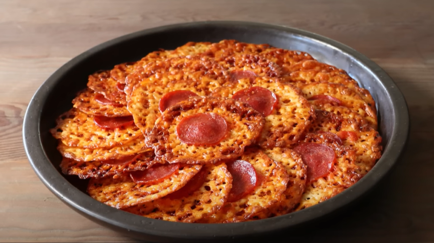 Chef John’s Pizza Parmesan Crisps – A Crunchy, Cheesy Slice of Heaven