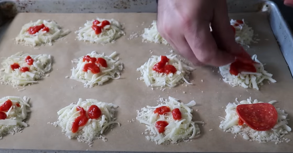 Chef John'sPizza Parmesan Crisps – A Crunchy, Cheesy Slice of Heaven