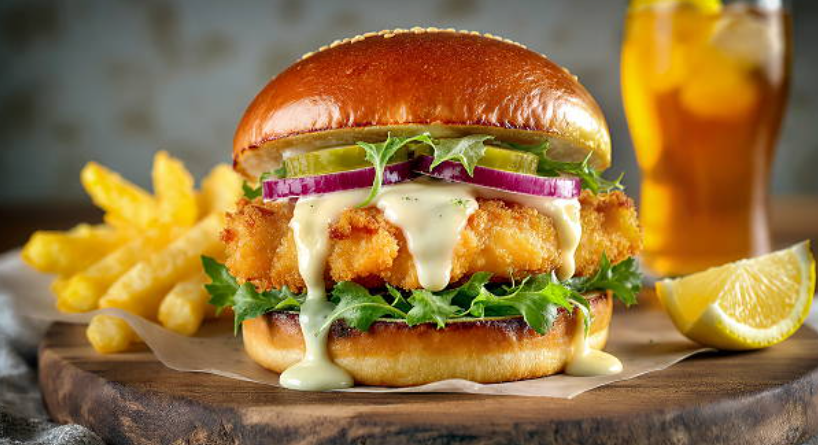 Fried Fish Sandwich – Crispy, Golden, and Seriously Satisfying