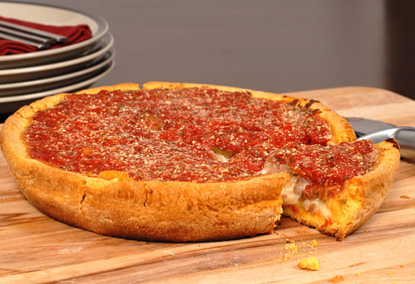 Chicago Deep Dish Pizza at Home